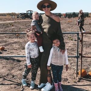 Hazel and Olive Knit wide legged set